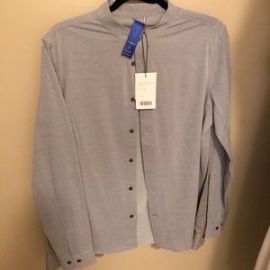 KIT AND ACE MENS COURT STRETCH RELAXED LONG SLEEVE